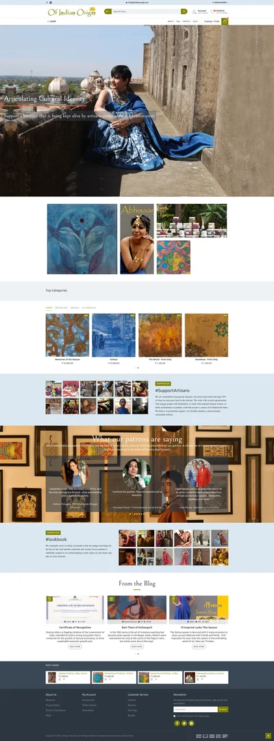 Website Design Mockup